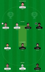 KAR vs MUM Dream11 Tips - Vijay Hazare Trophy